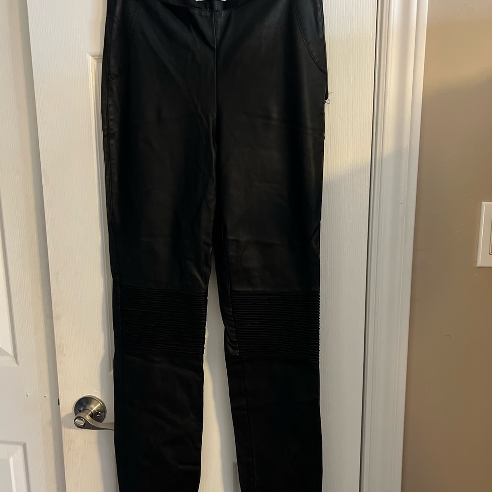 Vero Moda Black Faux Leather Pants